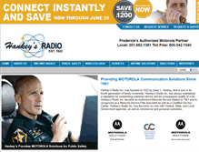Tablet Screenshot of hankeysradioinc.com